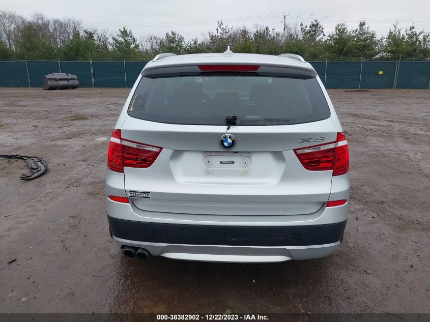 5UXWX9C58D0A27410 2013 BMW X3 xDrive28I