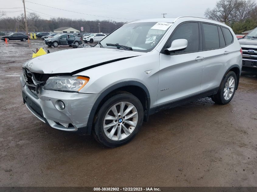 5UXWX9C58D0A27410 2013 BMW X3 xDrive28I