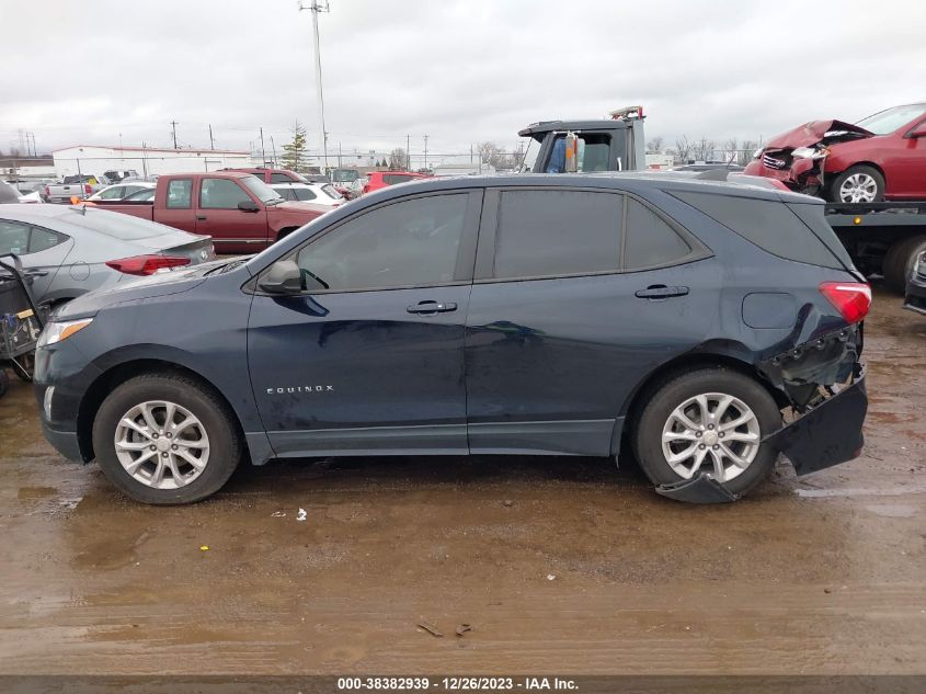 2020 Chevrolet Equinox Fwd Ls VIN: 3GNAXHEV7LS698534 Lot: 38382939