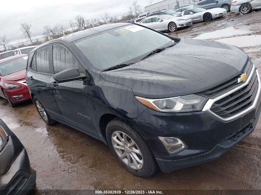 2020 Chevrolet Equinox Fwd Ls VIN: 3GNAXHEV7LS698534 Lot: 38382939