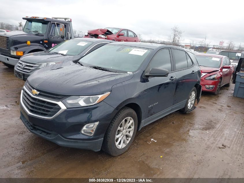 2020 Chevrolet Equinox Fwd Ls VIN: 3GNAXHEV7LS698534 Lot: 38382939