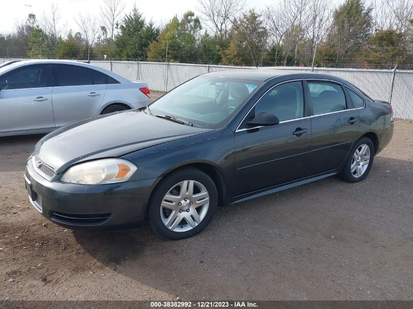 2013 Chevrolet Impala Lt VIN: 2G1WG5E31D1238044 Lot: 38382992