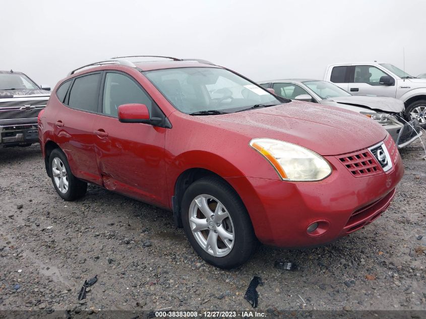 2008 Nissan Rogue Sl VIN: JN8AS58VX8W119120 Lot: 38383008