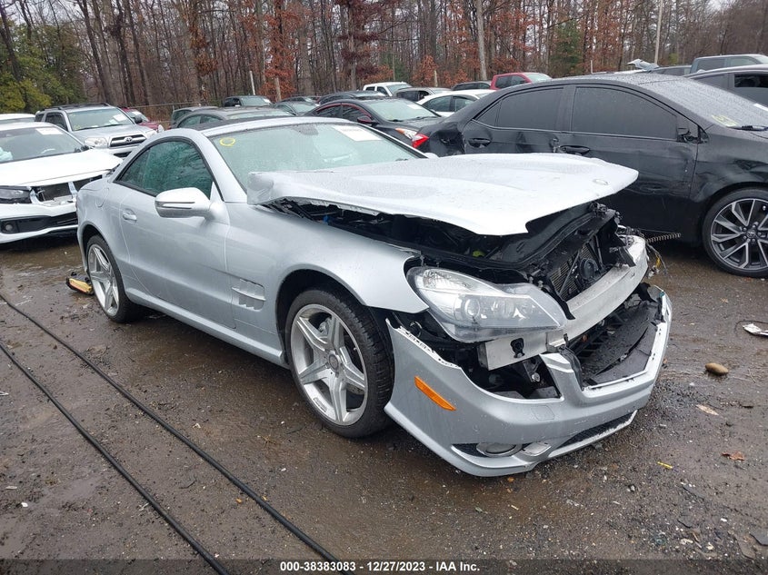 2011 Mercedes-Benz Sl 550 VIN: WDBSK7BA5BF166238 Lot: 38383083