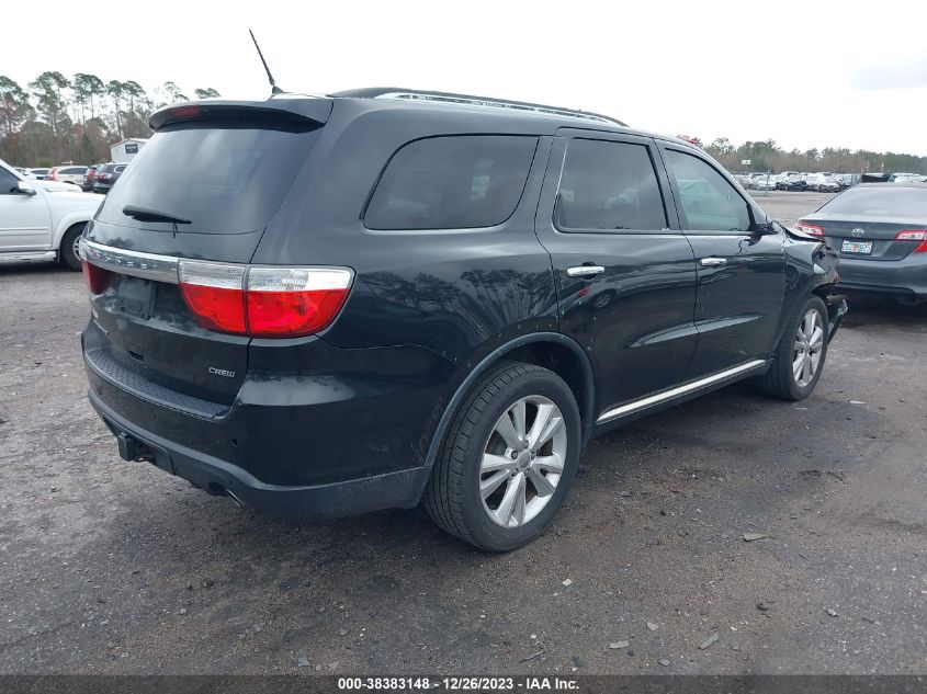 2013 Dodge Durango Crew VIN: 1C4RDHDG5DC667815 Lot: 38383148