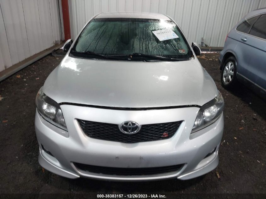 2009 Toyota Corolla S VIN: 1NXBU40EX9Z095233 Lot: 38383157