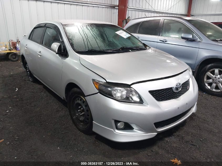 2009 Toyota Corolla S VIN: 1NXBU40EX9Z095233 Lot: 38383157