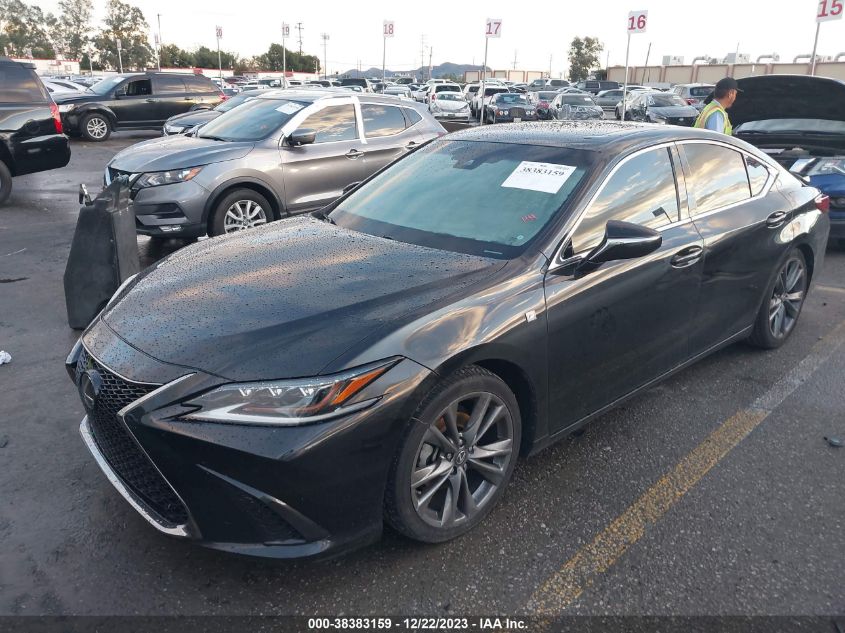 2019 Lexus Es 350 F Sport VIN: 58ABZ1B13KU020088 Lot: 38383159