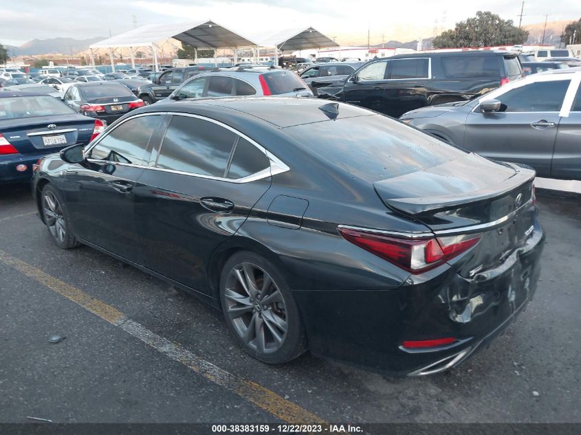 2019 Lexus Es 350 F Sport VIN: 58ABZ1B13KU020088 Lot: 38383159