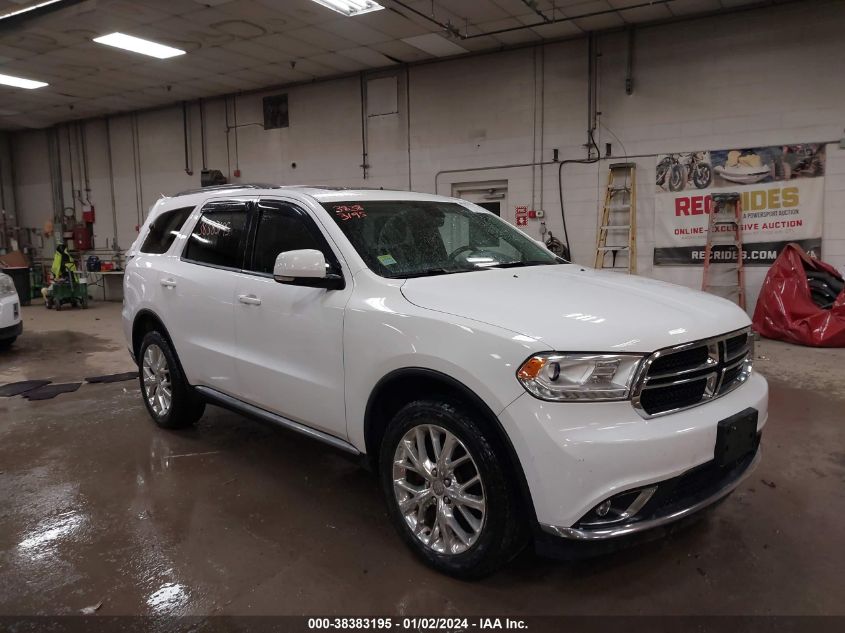 1C4RDJDG9GC375127 2016 Dodge Durango Limited