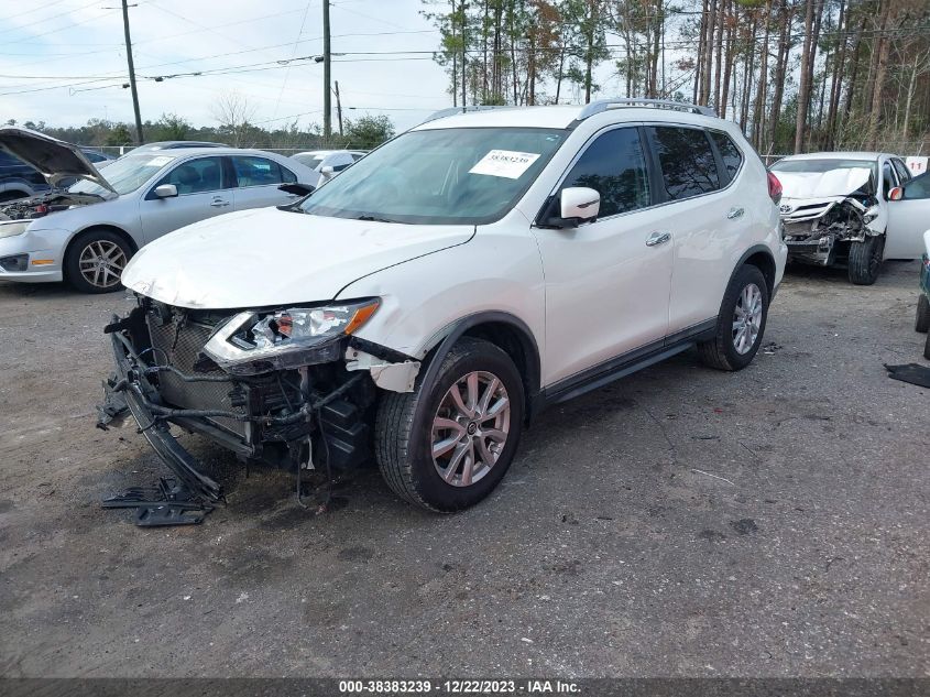 2018 Nissan Rogue Sv VIN: KNMAT2MT5JP594833 Lot: 38383239