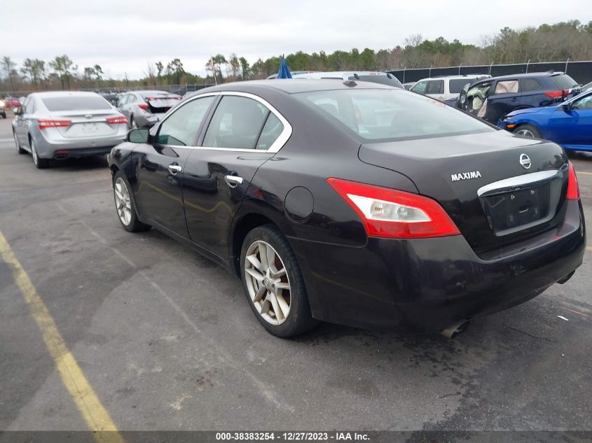 2010 Nissan Maxima 3.5 Sv VIN: 1N4AA5APXAC861279 Lot: 38383254