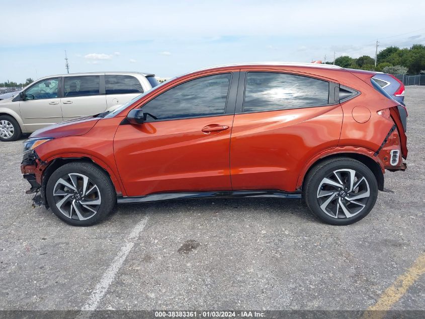 3CZRU5H13KM714155 2019 Honda Hr-V Sport