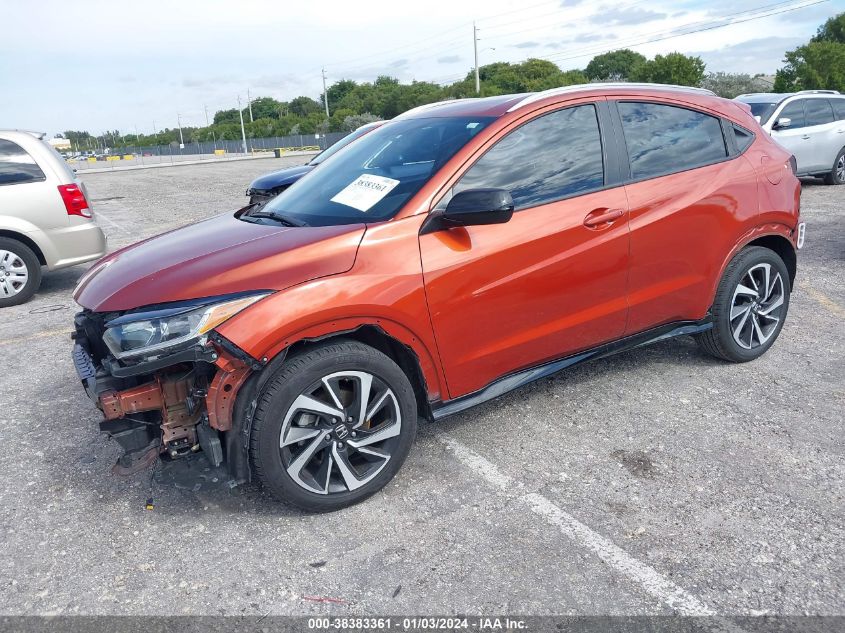 3CZRU5H13KM714155 2019 Honda Hr-V Sport