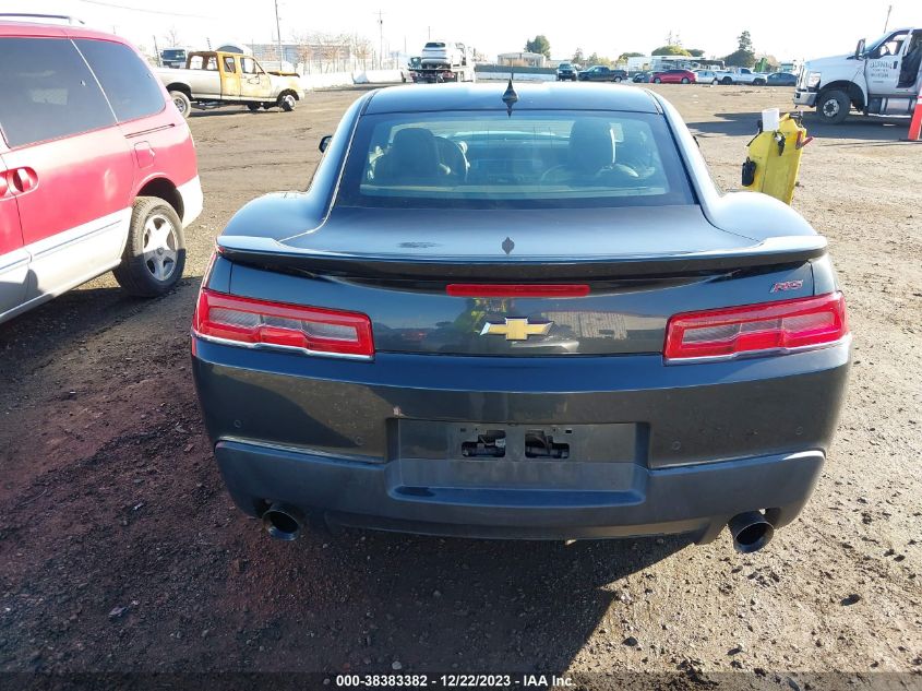 2014 Chevrolet Camaro 2Lt VIN: 2G1FG1E34E9274970 Lot: 38383382