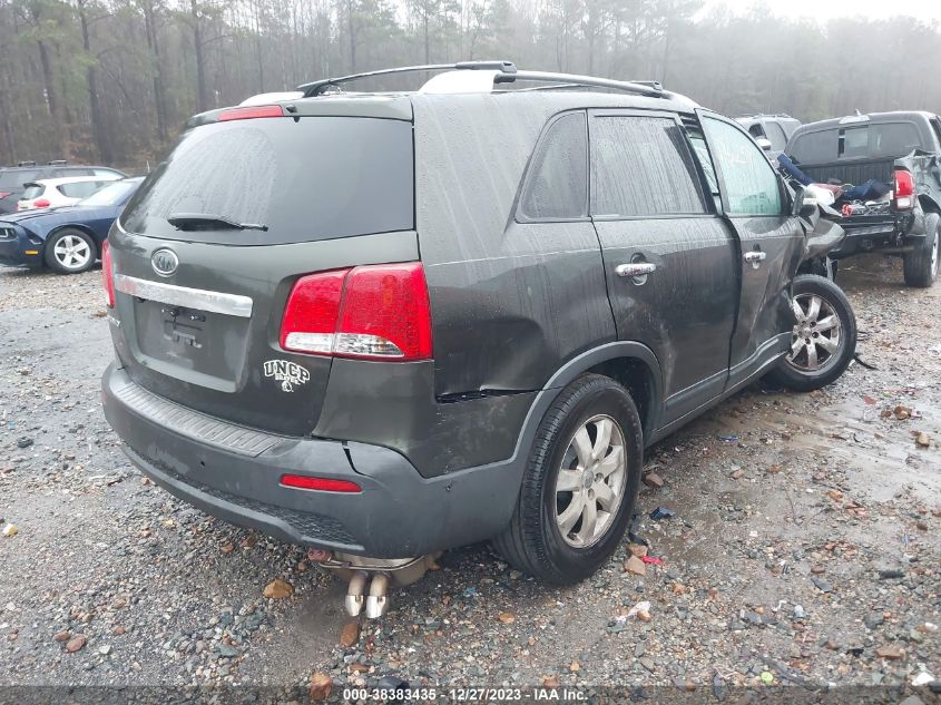 2012 Kia Sorento Lx VIN: 5XYKT3A62CG208724 Lot: 38383435