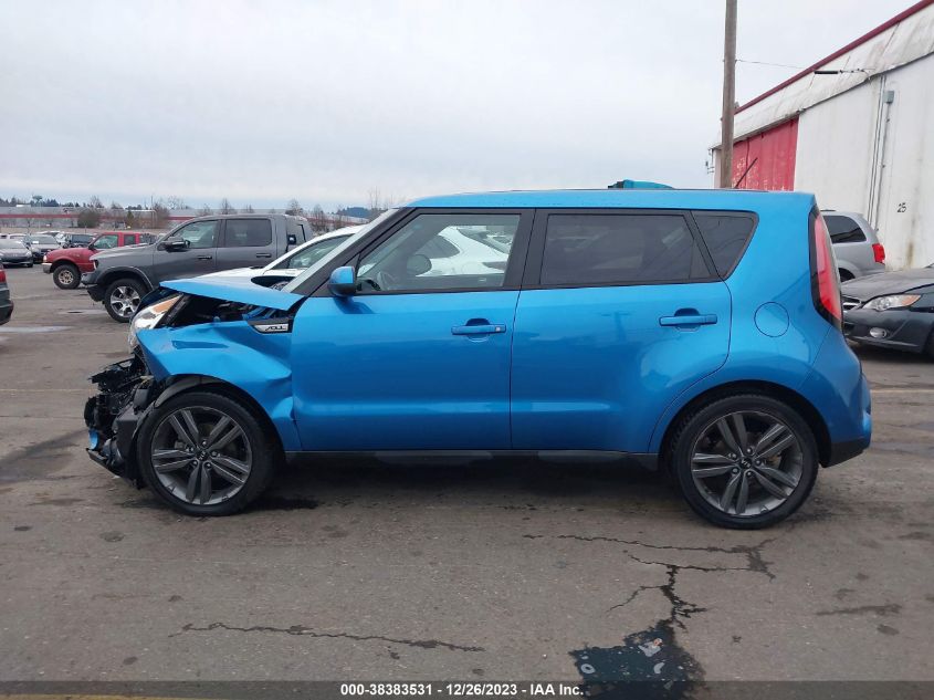 2015 Kia Soul + VIN: KNDJP3A51F7150145 Lot: 38383531