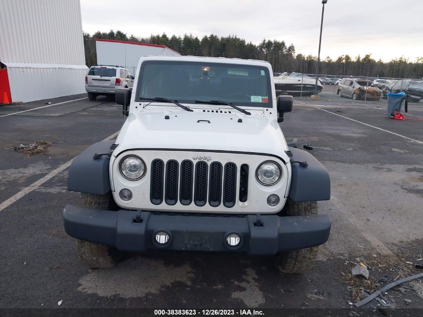 2017 Jeep Wrangler Unlimited Sport 4X4 VIN: 1C4HJWDG6HL592153 Lot: 38383623