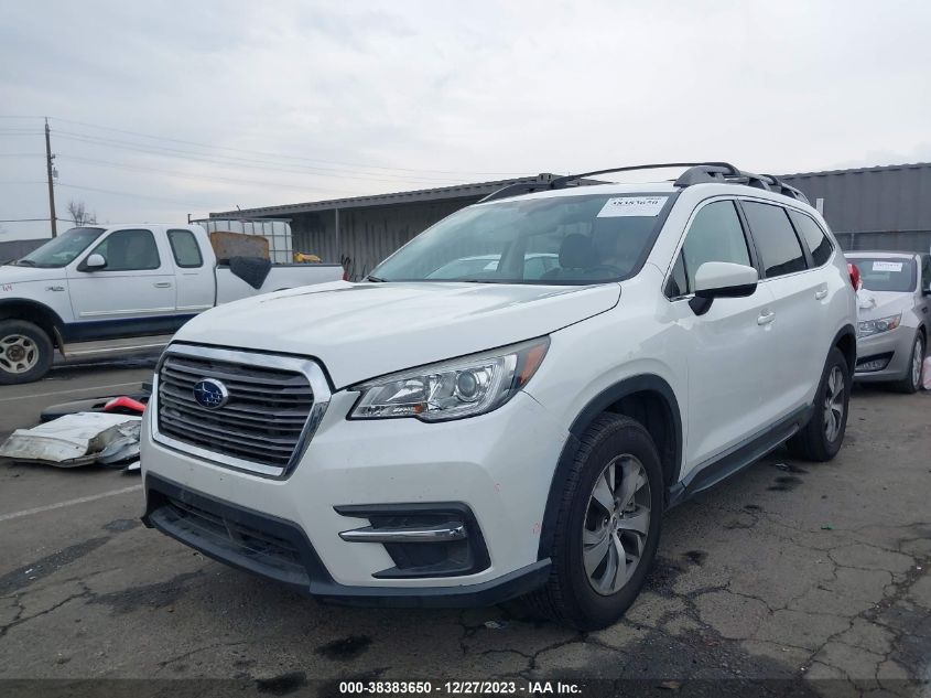 2019 Subaru Ascent Premium VIN: 4S4WMAFD6K3434810 Lot: 38383650