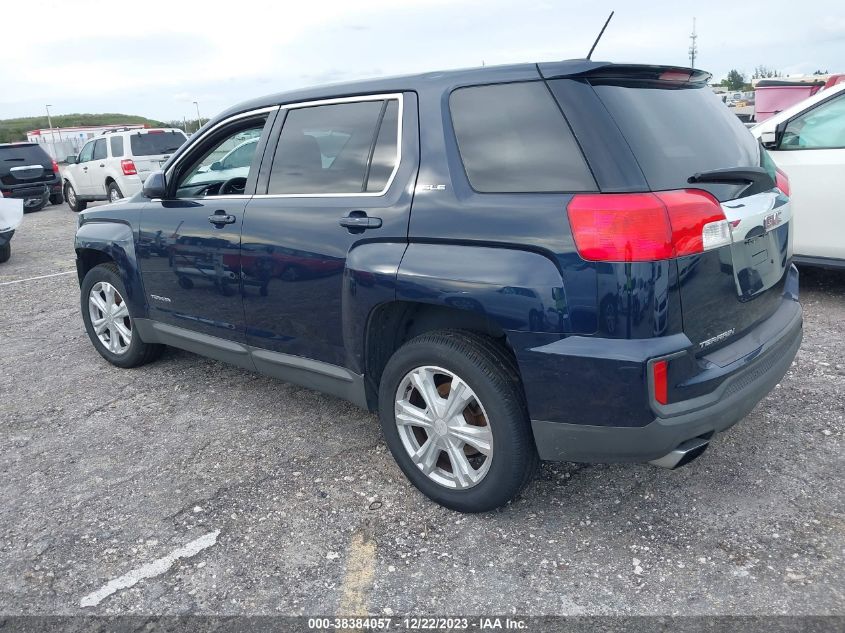 2017 GMC Terrain Sle-1 VIN: 2GKALMEK9H6176355 Lot: 38384057