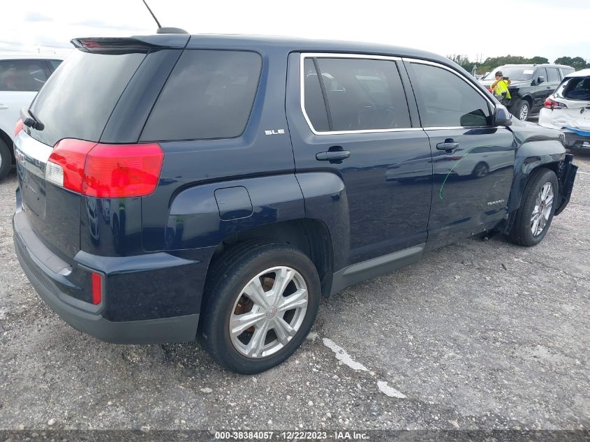 2017 GMC Terrain Sle-1 VIN: 2GKALMEK9H6176355 Lot: 38384057