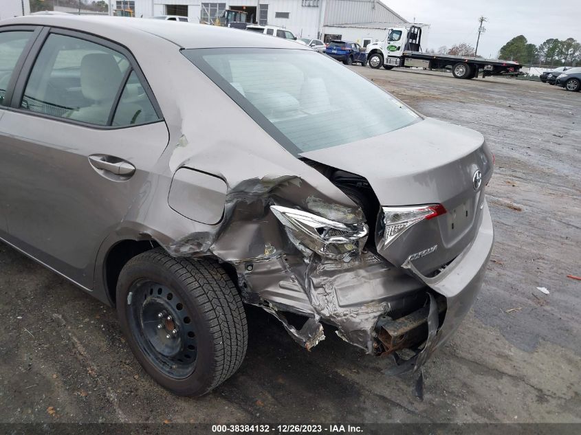 2014 Toyota Corolla Le VIN: 2T1BURHE6EC031221 Lot: 38384132