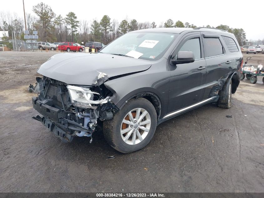 2015 Dodge Durango Sxt VIN: 1C4RDJAG2FC851088 Lot: 38384216