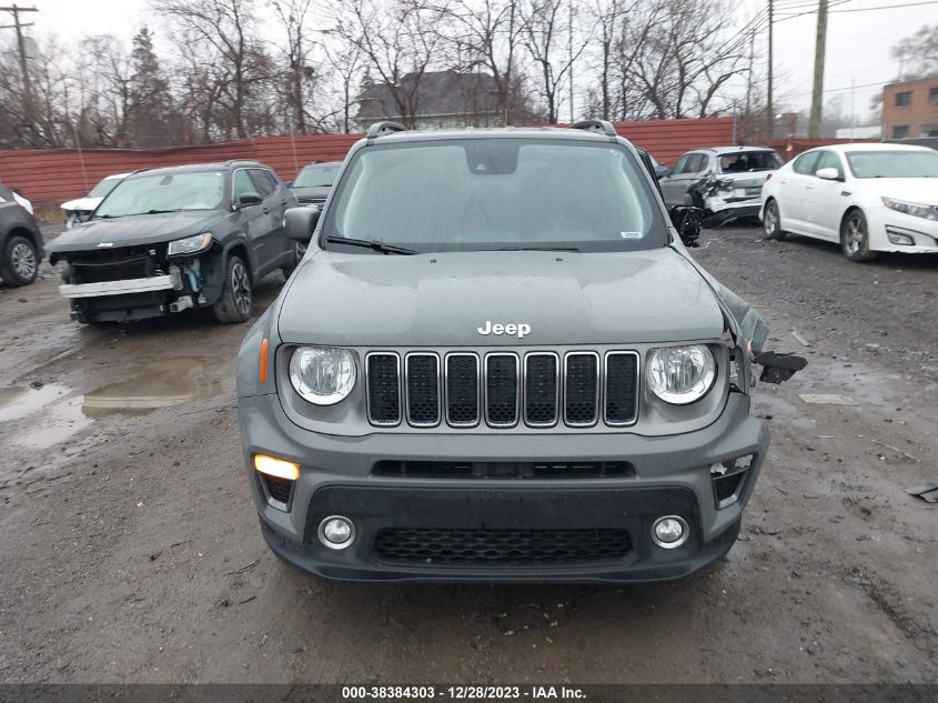 2021 Jeep Renegade Limited 4X4 VIN: ZACNJDD13MPM30180 Lot: 38384303