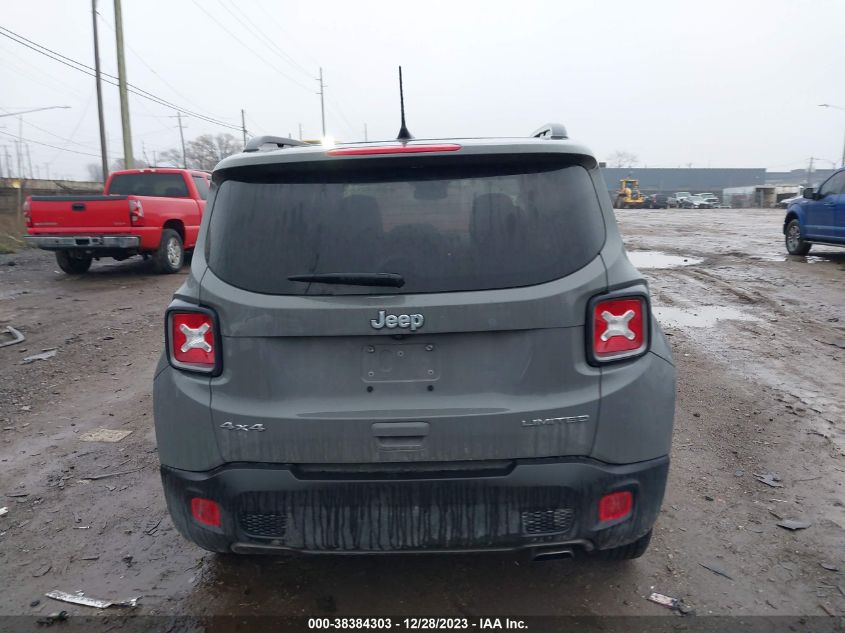 2021 Jeep Renegade Limited 4X4 VIN: ZACNJDD13MPM30180 Lot: 38384303