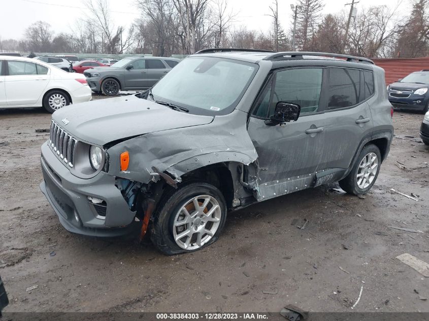 2021 Jeep Renegade Limited 4X4 VIN: ZACNJDD13MPM30180 Lot: 38384303