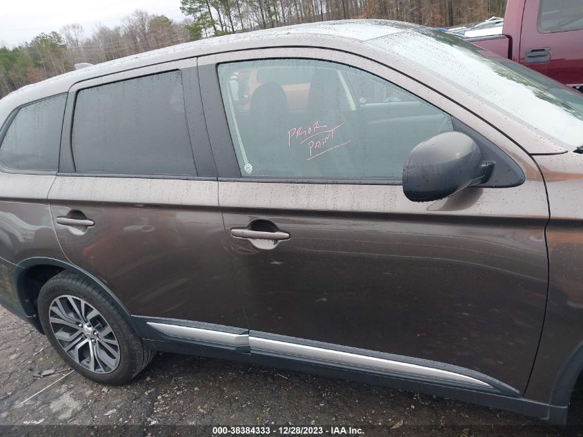 2017 Mitsubishi Outlander Es VIN: JA4AD2A39HZ000335 Lot: 38384333