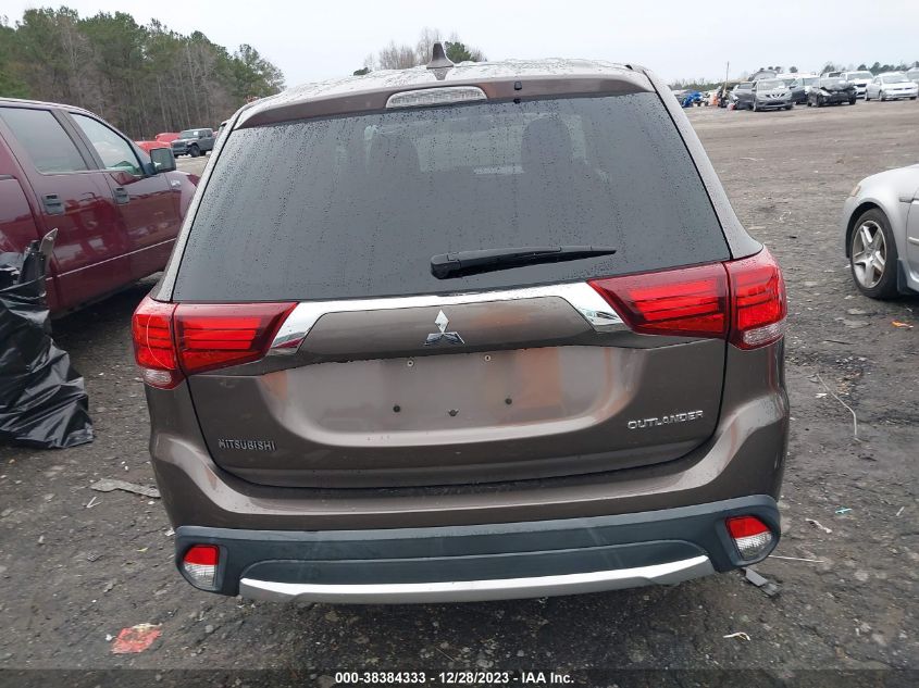 2017 Mitsubishi Outlander Es VIN: JA4AD2A39HZ000335 Lot: 38384333