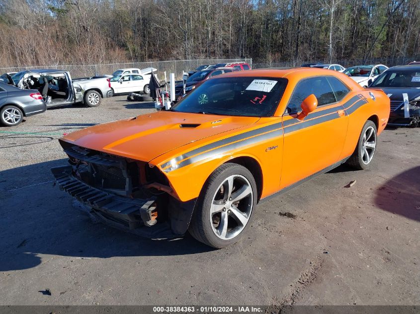 2014 Dodge Challenger R/T VIN: 2C3CDYBT3EH176829 Lot: 38384363