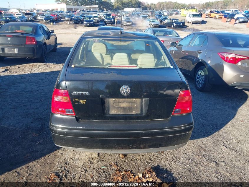 2002 Volkswagen Jetta Gls VIN: 3VWSB69M32M039688 Lot: 38384408