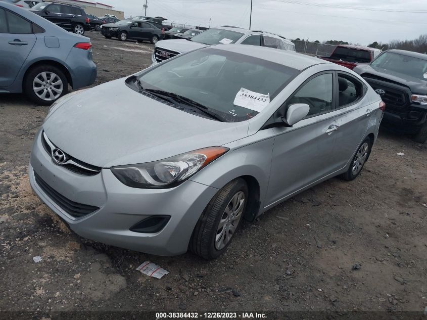 2013 Hyundai Elantra Gls VIN: 5NPDH4AE2DH202519 Lot: 38384432