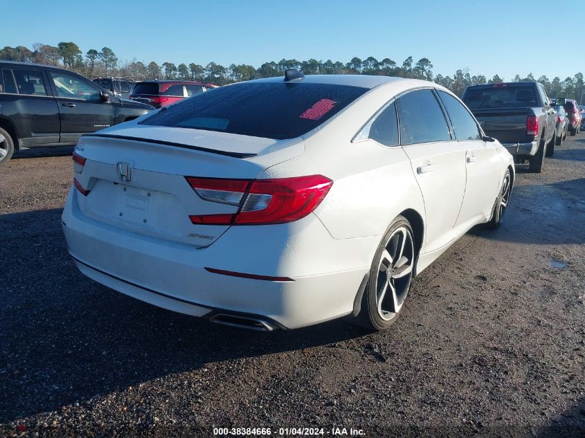 1HGCV1F3XMA073013 2021 Honda Accord Sport