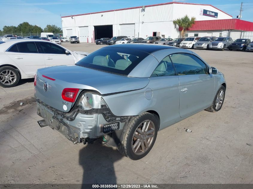 2008 Volkswagen Eos Lux VIN: WVWFA71F48V033097 Lot: 38385049