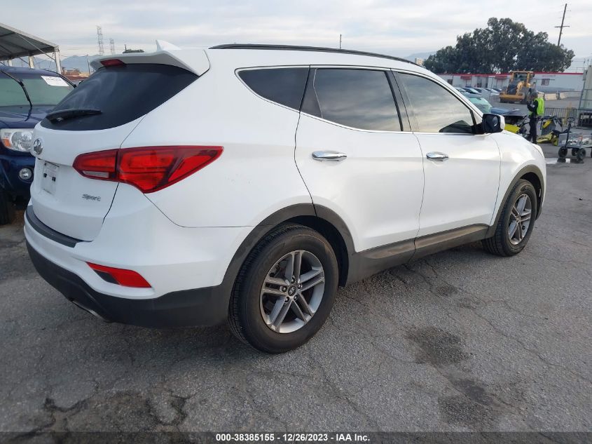 2017 Hyundai Santa Fe Sport 2.4L VIN: 5NMZU3LB0HH013076 Lot: 38385155