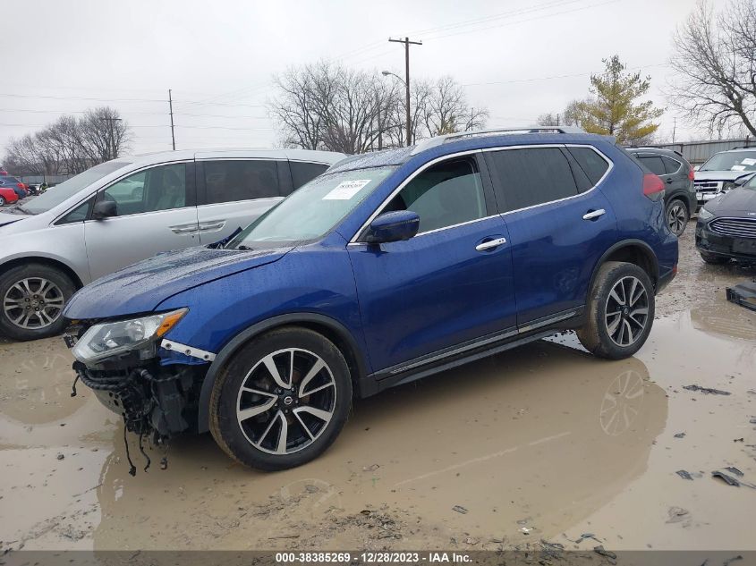 2019 Nissan Rogue Sl VIN: 5N1AT2MT5KC784233 Lot: 38385269