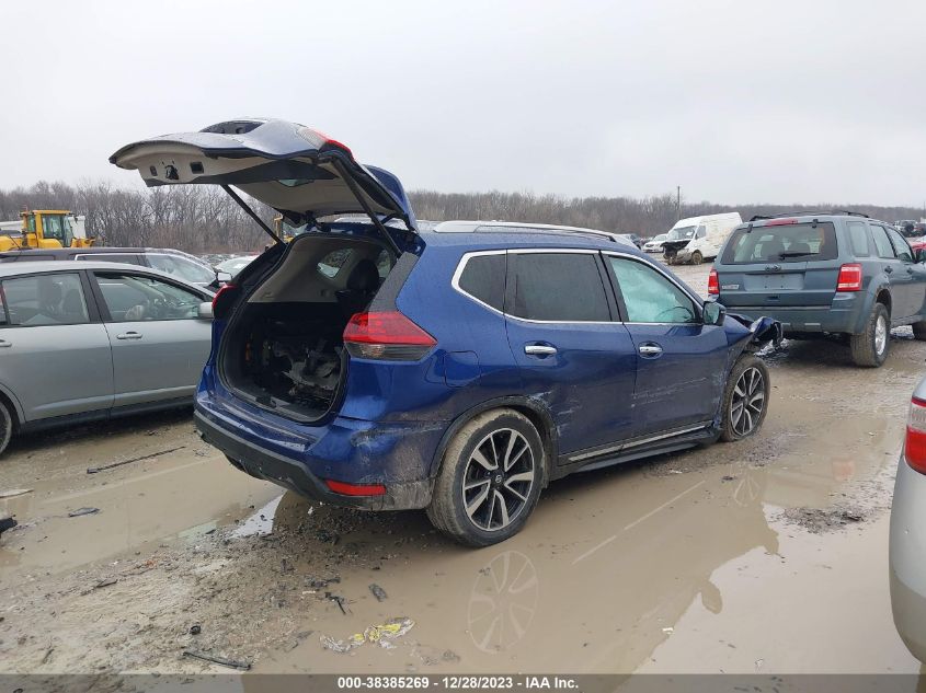 2019 Nissan Rogue Sl VIN: 5N1AT2MT5KC784233 Lot: 38385269