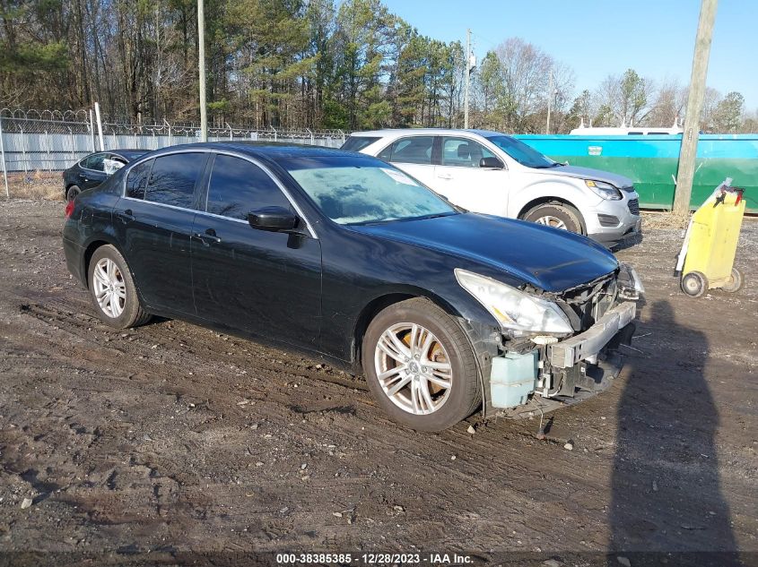 2012 Infiniti G37 Journey VIN: JN1CV6AP0CM625821 Lot: 38385385