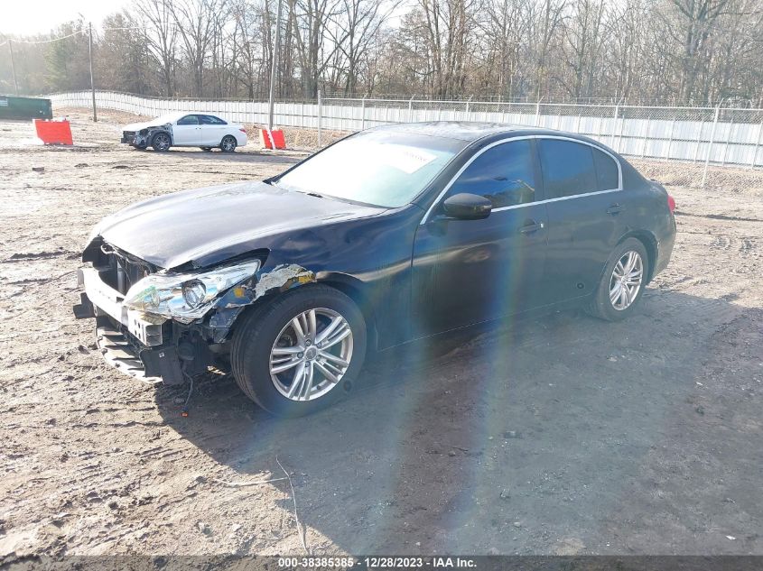 2012 Infiniti G37 Journey VIN: JN1CV6AP0CM625821 Lot: 38385385