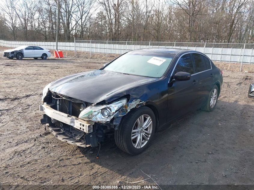 2012 Infiniti G37 Journey VIN: JN1CV6AP0CM625821 Lot: 38385385