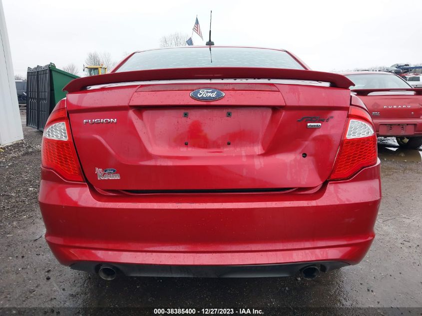 3FAHP0DC4CR268417 2012 Ford Fusion Sport