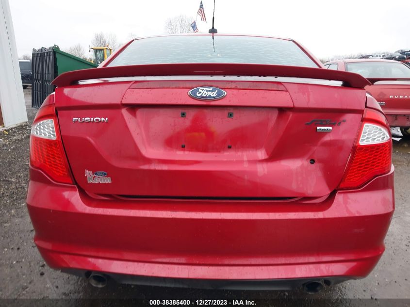 3FAHP0DC4CR268417 2012 Ford Fusion Sport