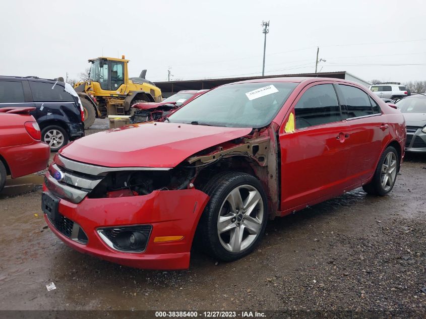 2012 Ford Fusion Sport VIN: 3FAHP0DC4CR268417 Lot: 38385400