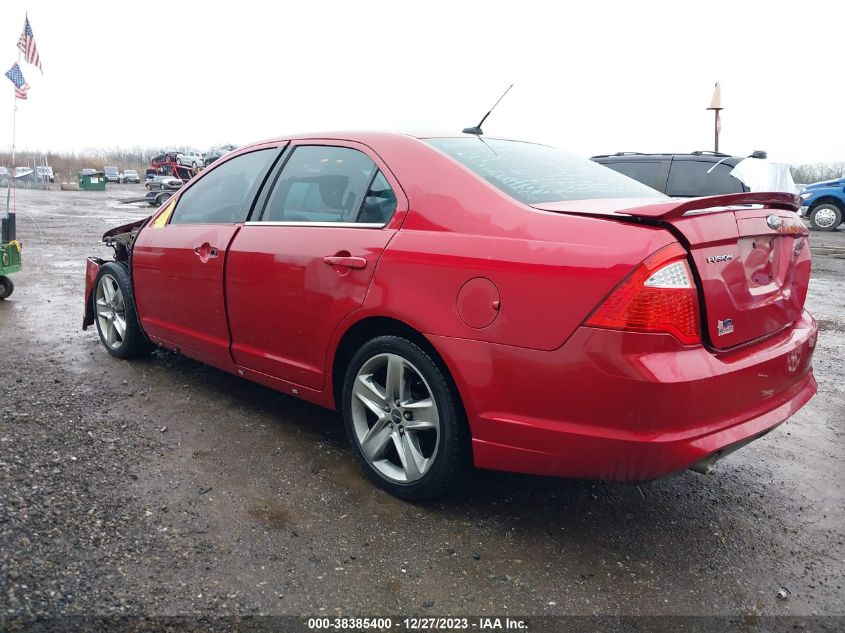 3FAHP0DC4CR268417 2012 Ford Fusion Sport