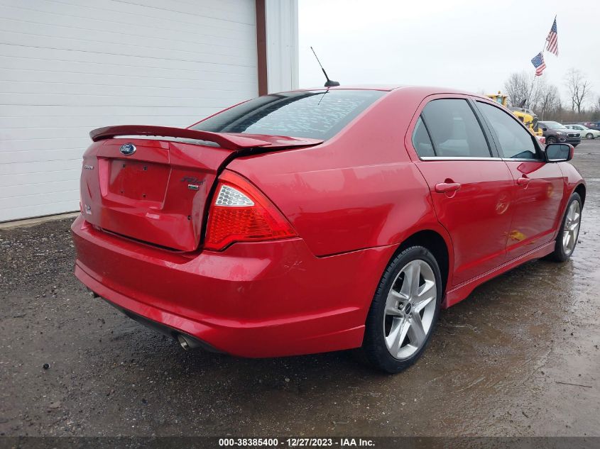 2012 Ford Fusion Sport VIN: 3FAHP0DC4CR268417 Lot: 38385400