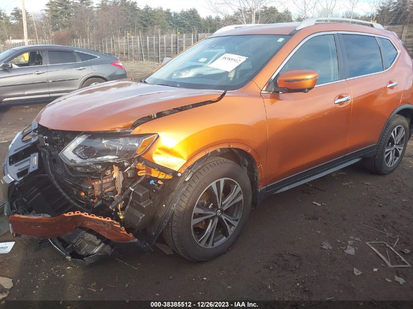 2019 Nissan Rogue Sv VIN: JN8AT2MV6KW377370 Lot: 38385512