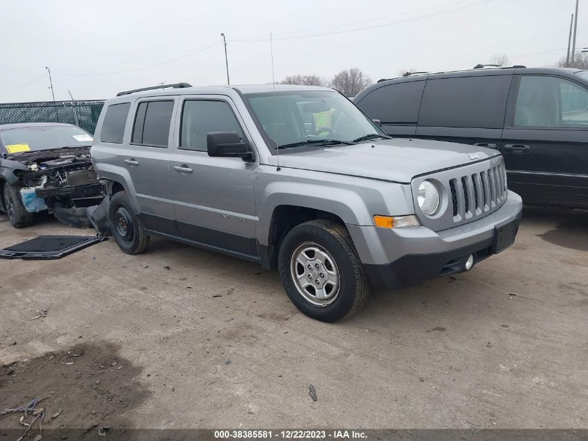 1C4NJPBA5GD753494 2016 Jeep Patriot Sport